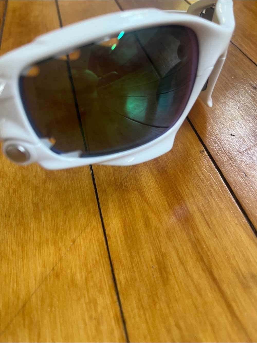 Oakley White Jawbone Sunglasses - Picture 3 of 8